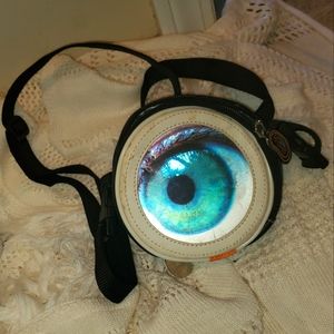 Round Hologram Eyeball Purse